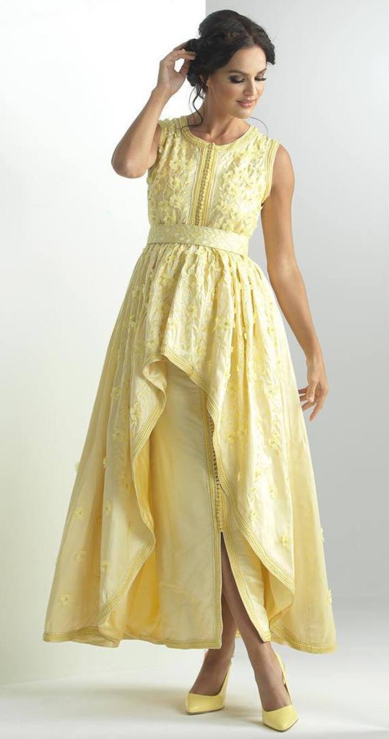 صور بلقيس فتحي تتألق بهذا القفطان المذهل من المصممة المغربية لالة إيمان